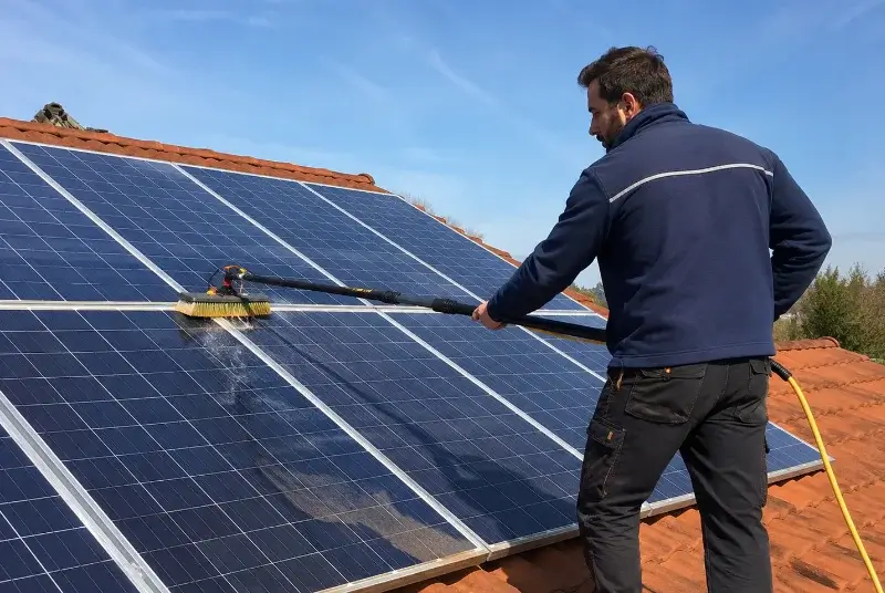 Nettoyage et entretien de panneaux solaires à Saint-Lys